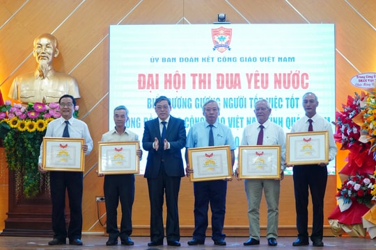 Lan tỏa phong trào thi đua yêu nước trong đồng bào Công giáo tỉnh Quảng Nam