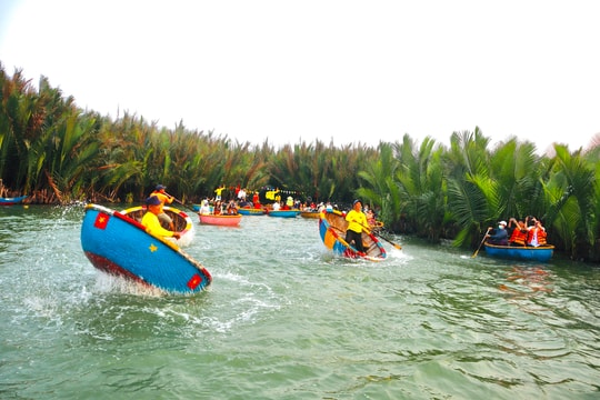 Tạm dừng đón khách tại rừng dừa Bảy Mẫu do thời tiết xấu