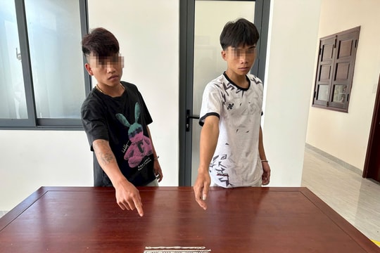 Bắt giữ 2 đối tượng cướp tài sản của học sinh vùng cao Tây Giang