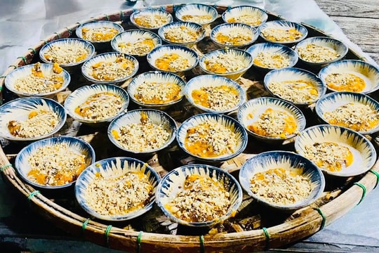 Bánh bèo lò củi tuổi thơ