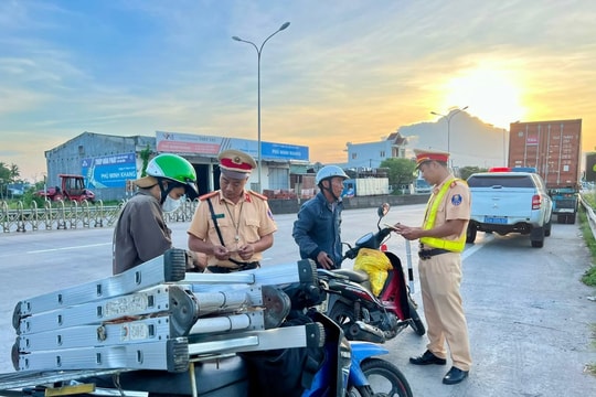 Cảnh sát giao thông Đà Nẵng tìm chủ sở hữu 185 phương tiện vi phạm