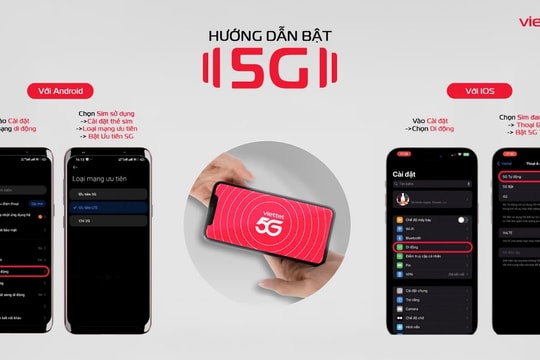 Tặng hàng chục triệu gigabit, Viettel đẩy nhanh tiến độ phổ cập 5G