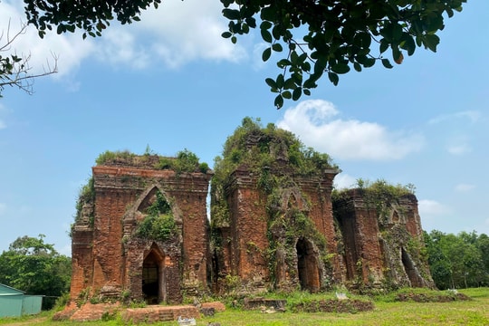 Thận trọng triển khai dự án bảo tồn tháp Bắc và tháp Giữa Chiên Đàn