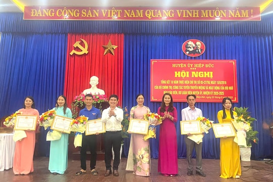 Lan tỏa học tập và làm theo Bác ở Hiệp Đức