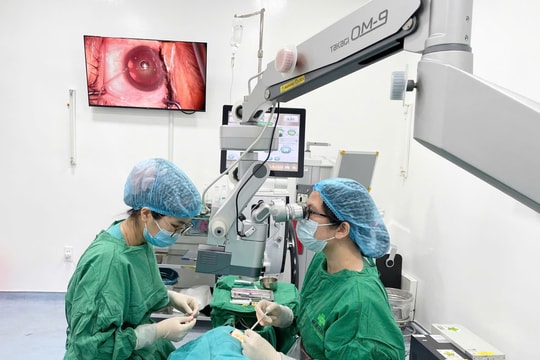 Bệnh viện Đa khoa Sài Gòn Tam Kỳ ứng dụng hệ thống Centurion Silver trong phẫu thuật đục thủy tinh thể