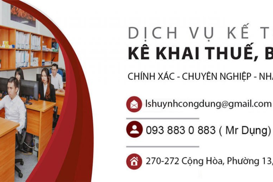 Luật ACC: Kế toán thuế tại Luật ACC Việt Nam - Giải pháp chuyên nghiệp cho doanh nghiệp