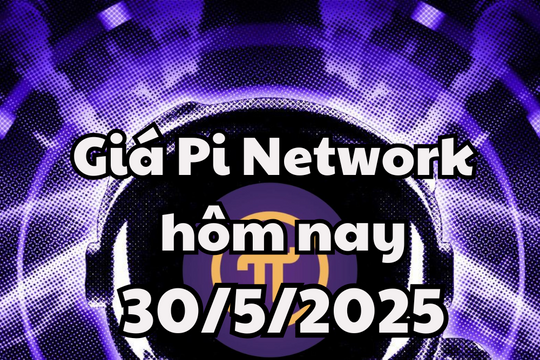 Giá Pi Network hôm nay 30/5/2025: EMA ngắn hạn nằm dưới EMA dài hạn