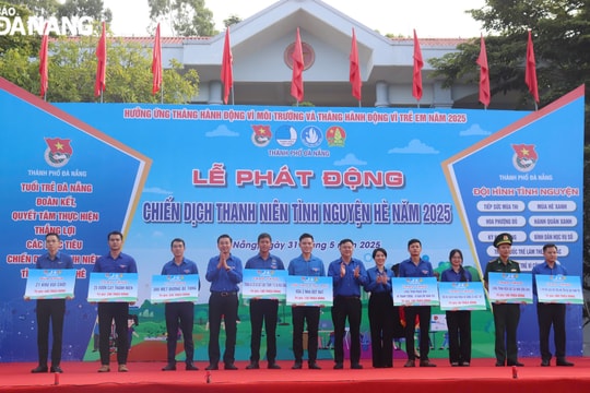 Hơn 600 đoàn viên, thanh niên hưởng ứng chiến dịch "Thanh niên tình nguyện hè"