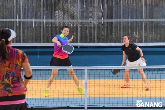 Sôi nổi giải giải Pickleball doanh nhân trẻ