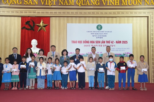 Tam Kỳ trợ lực cho học sinh nghèo vượt khó