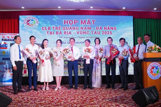 CLB Trẻ Quảng Nam - Đà Nẵng tại Bà Rịa - Vũng Tàu họp mặt kỷ niệm 17 năm thành lập