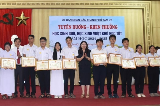Thêm "mùa vàng" của giáo dục Tam Kỳ