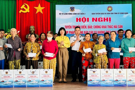 Bộ Tư lệnh Vùng Cảnh sát biển 2 triển khai nhiều hoạt động dân vận ý nghĩa