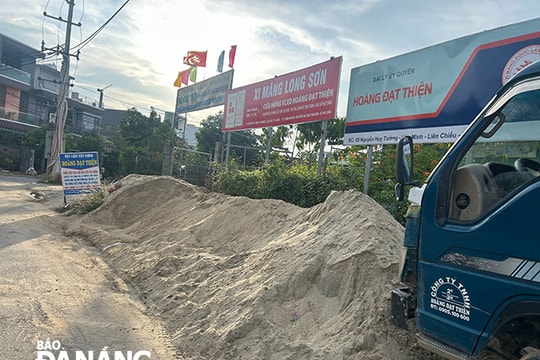 Xử lý bãi cát gây ô nhiễm môi trường