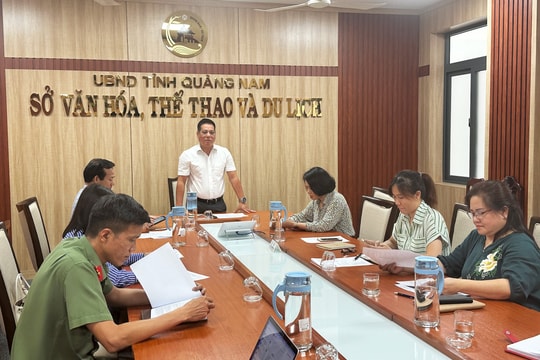 Chuẩn bị kỹ lưỡng lễ khai mạc Những ngày Văn hóa - Thể thao và Du lịch Quảng Nam 2025