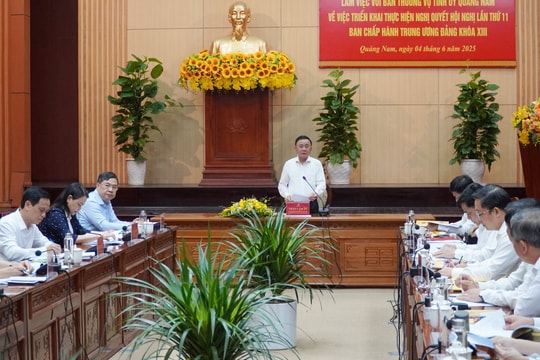 Quảng Nam tăng cường 34 cán bộ, công chức, viên chức cấp tỉnh giữ chức vụ chủ chốt cấp xã mới