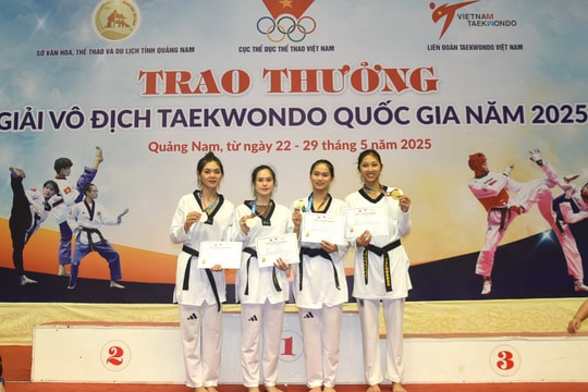 Taekwondo xứ Quảng khẳng định mình
