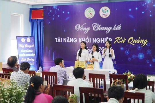 Tài năng khởi nghiệp xứ Quảng 2025: Giới trẻ khởi nghiệp để thành doanh nghiệp