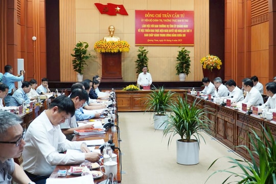 Sắp xếp tinh gọn tổ chức bộ máy: Quảng Nam hoàn thành phương án nhân sự chủ chốt cấp xã