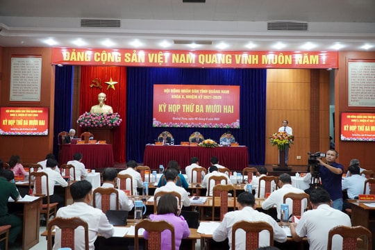 Kỳ họp thứ 32 HĐND tỉnh Quảng Nam (khóa X): Xem xét, quyết định nhiều nội dung, công việc cấp thiết