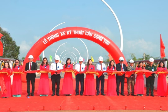 Trên công trình giao thông trọng điểm