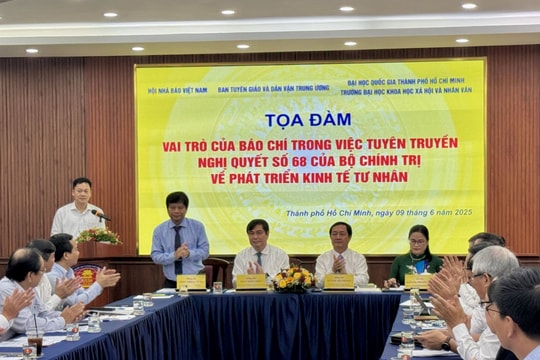 Báo chí góp phần hiện thực hóa Nghị quyết 68 về phát triển kinh tế tư nhân