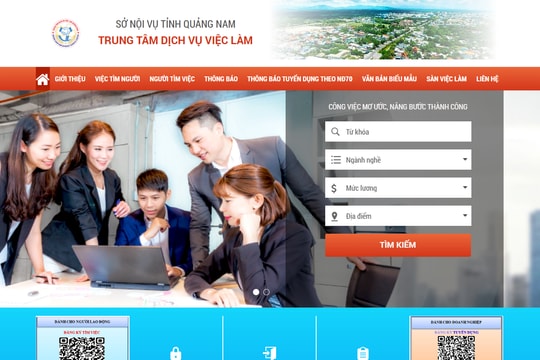Quảng Nam khảo sát nhu cầu việc làm sau tinh giản tổ chức hành chính