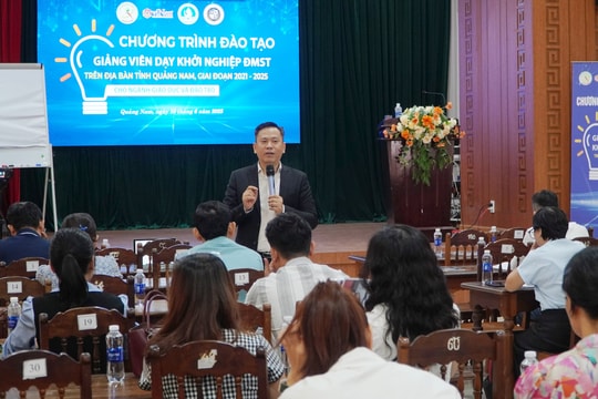 Bồi đắp đội ngũ truyền lửa cho khởi nghiệp Quảng Nam