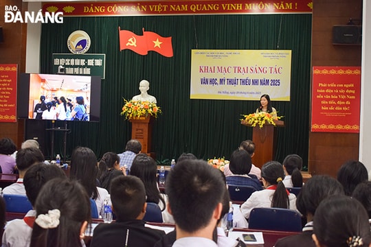 Khai mạc trại sáng tác văn học và mỹ thuật thiếu nhi năm 2025