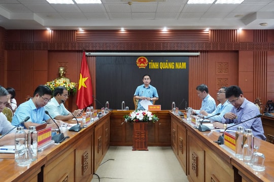 Quảng Nam đôn đốc giải ngân vốn Chương trình mục tiêu quốc gia