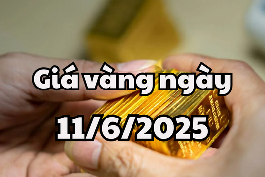 Tin tức, dự báo giá vàng ngày mai 11/6/2025 đón sóng mới từ London