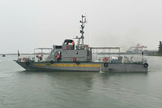 Bộ đội Biên phòng Quảng Nam triển khai cứu hộ tàu cá bị hỏng máy trên biển