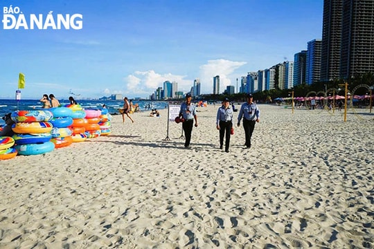 Thí điểm mô hình "Tổ tuần tra an ninh du lịch biển"