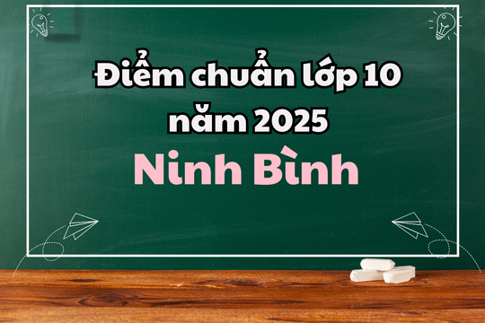 Điểm tuyển sinh lớp 10 năm 2025-2026 tại Ninh Bình
