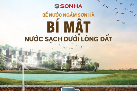 Bể nước ngầm Sơn Hà – Giải pháp lưu trữ nước an toàn và bền vững