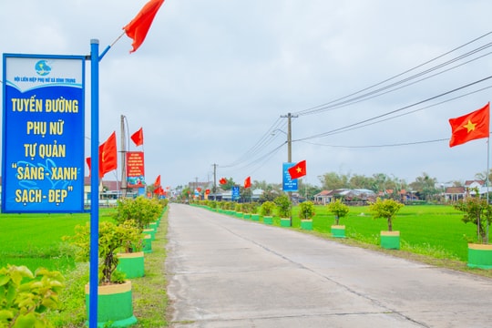 Những tuyến đường đẹp kể chuyện nông thôn mới tại Thăng Bình