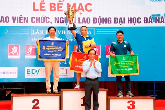 ‏Bế mạc Đại hội Thể thao viên chức, người lao động Đại học Đà Nẵng năm 2025‏
