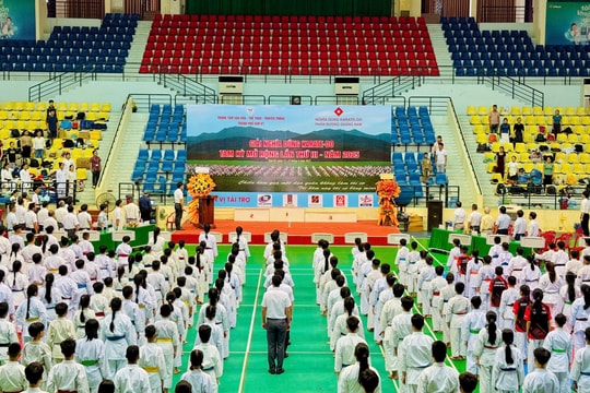 Câu lạc bộ Karate Tam Kỳ giành giải nhất toàn đoàn Giải Nghĩa Dũng Karate-do Tam Kỳ mở rộng lần thứ III