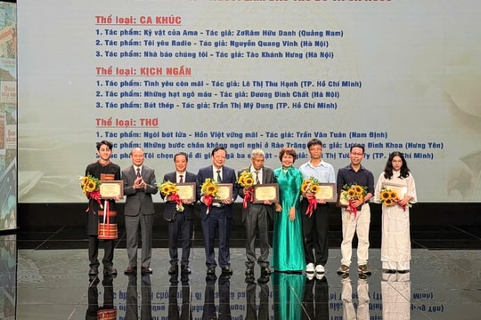 Ca khúc “Kỷ vật của Ama” đoạt giải Ba cuộc vận động sáng tác văn học nghệ thuật về nghề báo và người làm báo