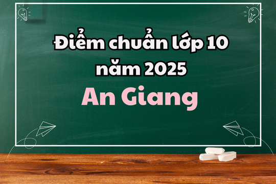 Điểm chuẩn lớp 10 năm 2025 tại An Giang
