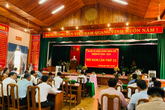 Đông Giang thu ngân sách nhà nước 6 tháng đạt hơn 878 tỷ đồng