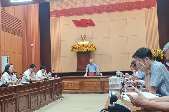 Phó Bí thư Thường trực Tỉnh ủy Nguyễn Đức Dũng gặp mặt 34 cán bộ được tăng cường về xã