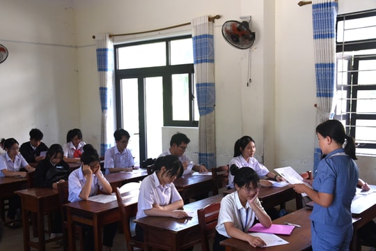 Quảng Nam công bố điểm chuẩn thi vào lớp 10