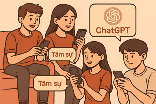 “Tâm sự” với AI