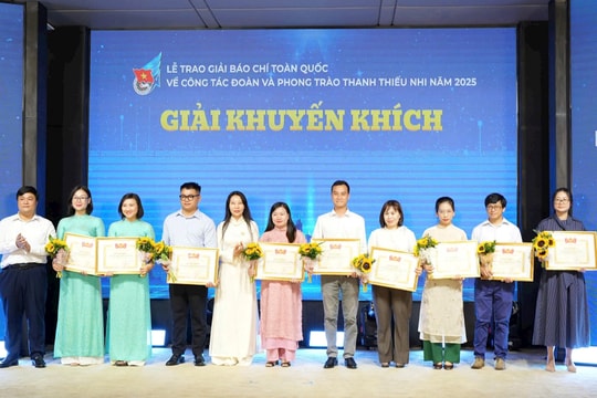 Phóng viên Báo và Đài PT-TH Quảng Nam đoạt giải báo chí toàn quốc về công tác đoàn