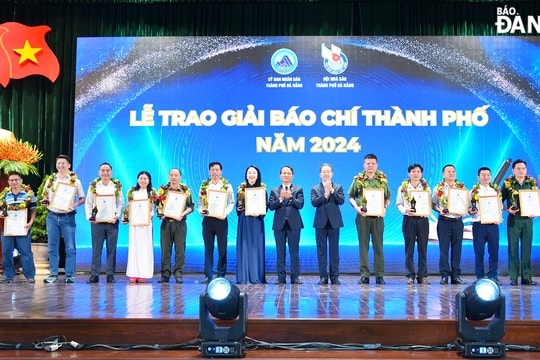 34 tác phẩm đoạt giải Báo chí thành phố năm 2024