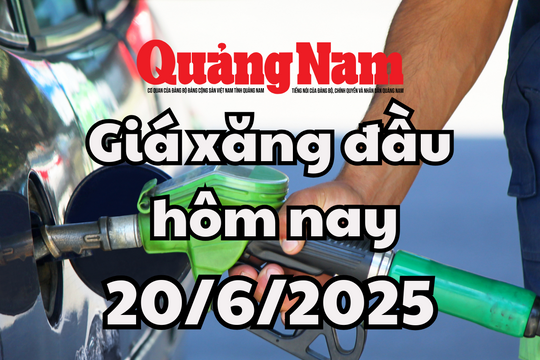 Giá xăng dầu hôm nay 20/6/2025: Dầu diesel 0.05S tăng mạnh nhất