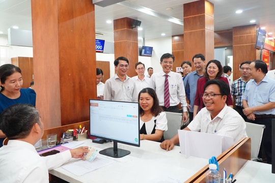 Vận hành thử nghiệm Trung tâm Phục vụ hành chính công phường Tam Kỳ