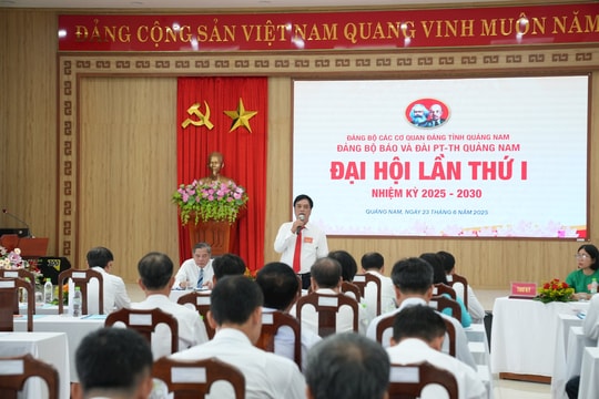 Đại hội Đảng bộ Báo và Đài Phát thanh - Truyền hình Quảng Nam nhiệm kỳ 2025 - 2030
