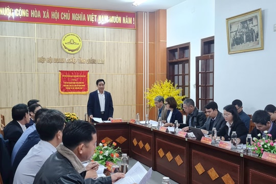 Đại hội Hiệp hội Doanh nghiệp tỉnh Quảng Nam nhiệm kỳ 2025 - 2030: Phát huy vai trò cầu nối hiệu quả